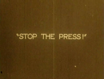 An intertitle from The Power of the Press