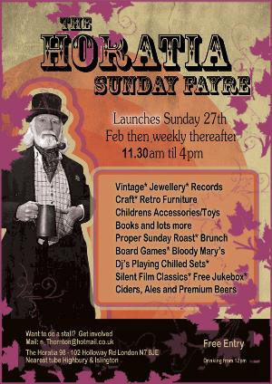 The Horatia Sunday Fayre The Horatia Sunday Fayre