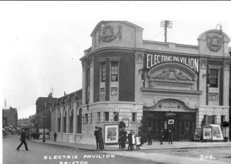 The Ritzy Cinema, Brixton as it used to look.