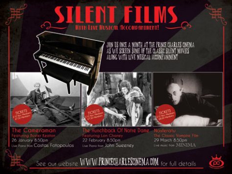 Silent films at the Prince Charles Cinema Silent films at the Prince Charles Cinema