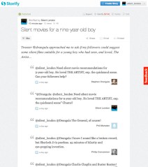Storify screengrab