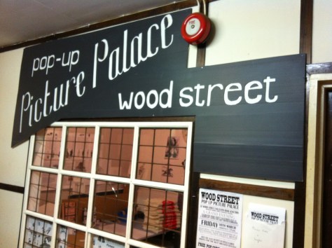The Picture Palace's home in Wood Street Indoor Market The Picture Palace's home in Wood Street Indoor Market