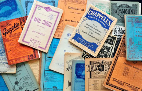 Some of the scores discovered in Birmingham in 2011