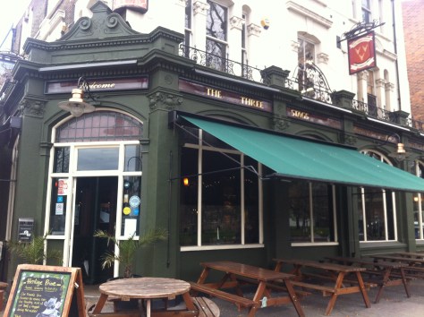 The Three Stags pub in Kennington