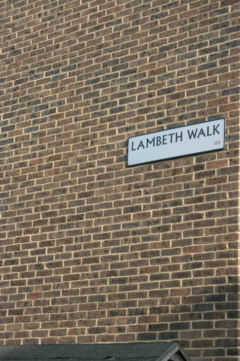 Doing the Lambeth Walk ...