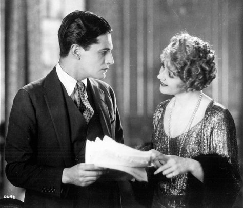 Ivor Novello and Isabel Jeans in Downhill (1927)