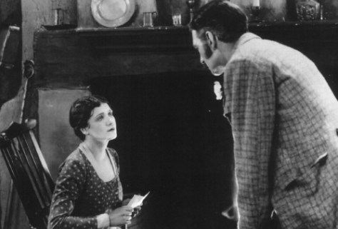 LIllian Hall-Davis and Jameson Thomas in The Farmer's Wife