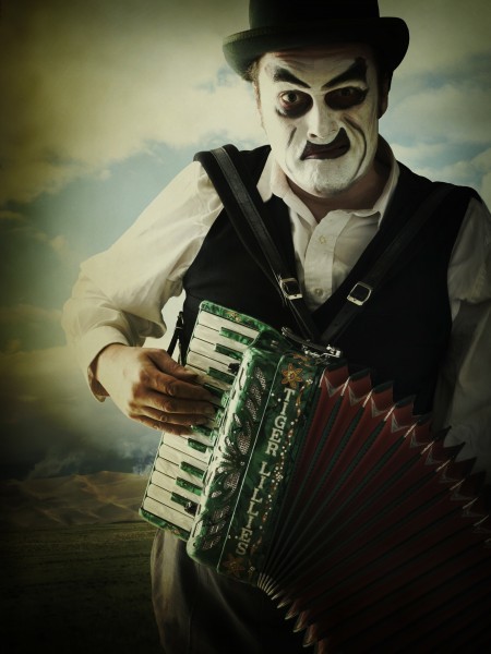 Martyn Jacques and his accordion Martyn Jacques and his accordion