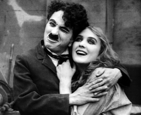 Charlie Chaplin and Edna Purviance