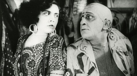 Pola Negri and Ernst Lubitsch in Sumurun