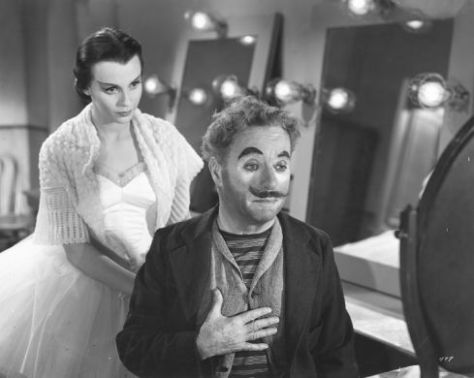 Claire Bloom and Charlie Chaplin in Limelight (1952)