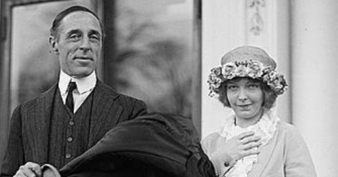 DW Griffith and Lillian Gish