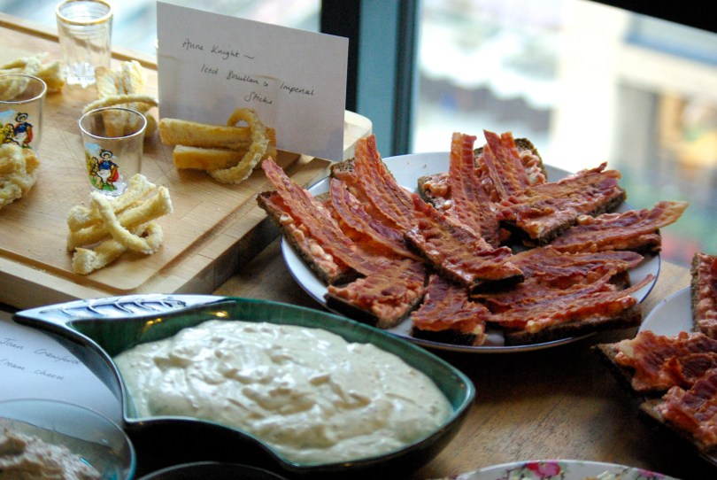 Greta Garbo's bacon sandwiches, Joan Crawford's dip and Anne Knight's imperial sticks