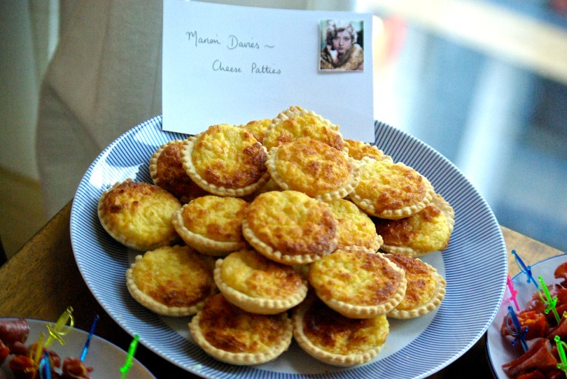 Marion Davies' cheese patties
