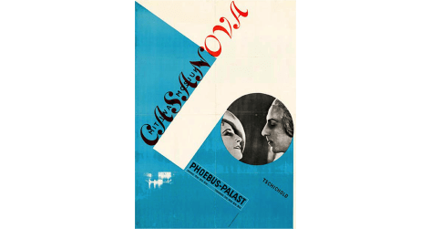 Cassanova, Jan Tschichold, 1927