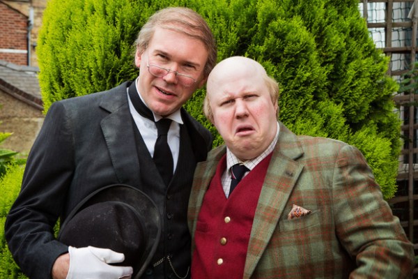 Matt Lucas and Alex MacQueen in Pompidou