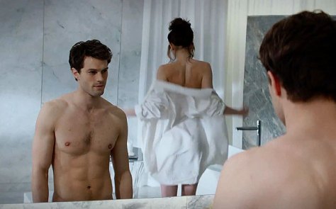 Jamie Dornan as Christian Grey in 50 Shades of Grey
