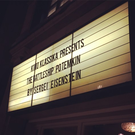 Battleship Potemkin at the Electric Cinema, Notting Hill