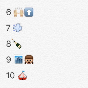 Emoji silent film quiz, part two