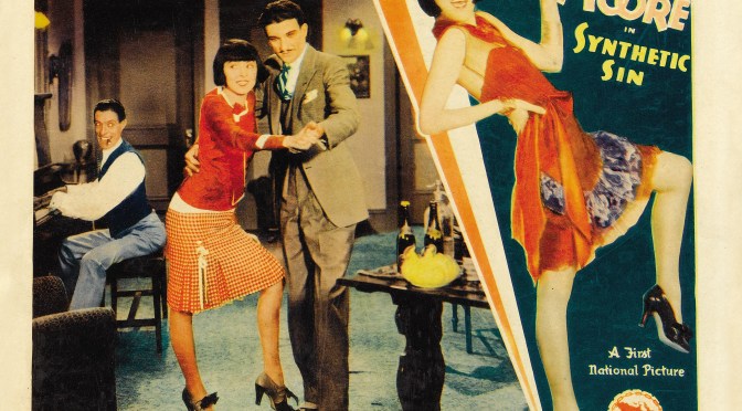 Synthetic Sin (1929): Colleen Moore and the joyful noise of the Jazz Age