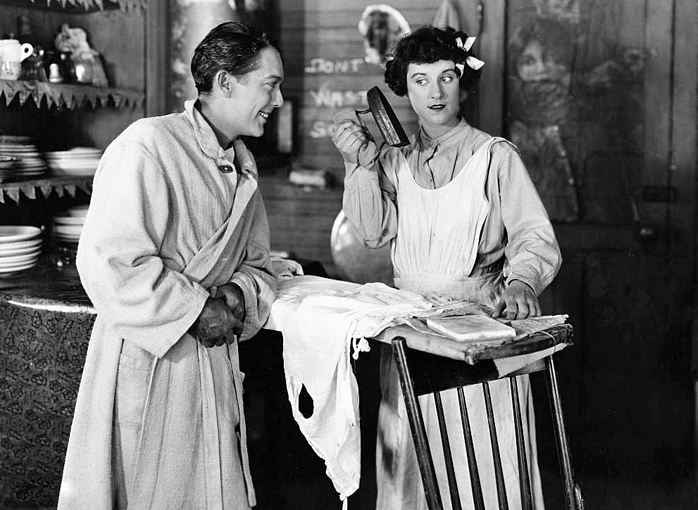 Jack Pickford and Beatrice Lillie in Exit Smiling, 1926