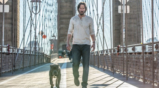 John Wick: Chapter 2, Buster Keaton and silent comedy