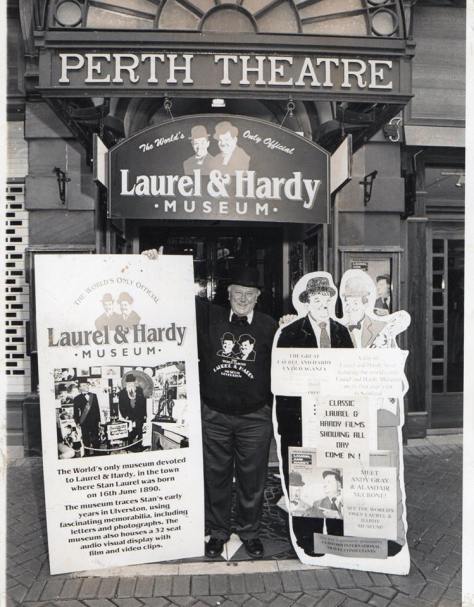 The Laurel and Hardy Museum at its original location in Ulverston