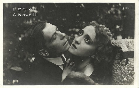 Lyda Borelli and Amleto Novelli in Malombra (1917)