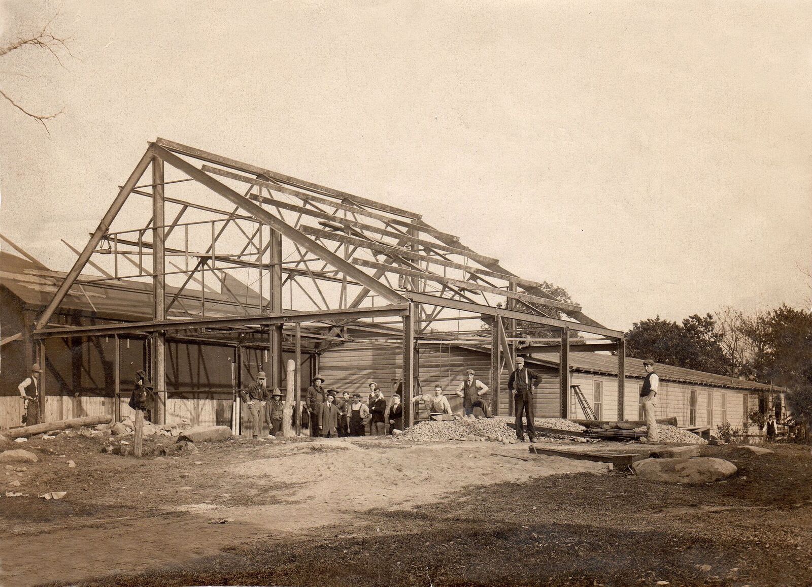 The Champion Studio under construction