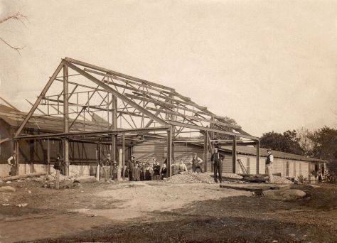 The Champion Studio under construction