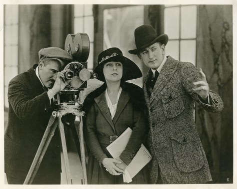 Dorothy Phillips and Allen Holubar on the set of The Right to Happiness (1919) Credit: The Museum of Modern Art, New York