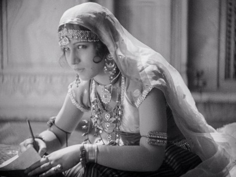 Seeta Devi (Dalia) in Shiraz: A Romance of India (1928, BFI National Archive)