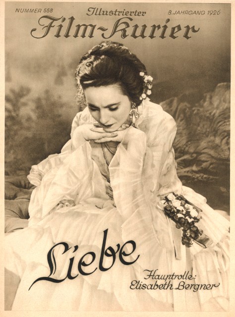 LIEBE (DE 1927) di Paul Czinner Credits: Collezione Jay Weissberg