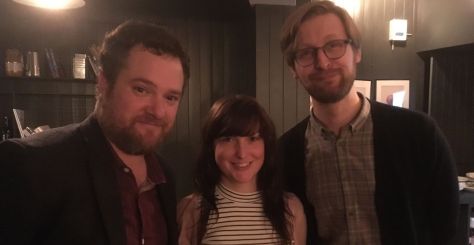 James Harrison, Rosie Taylor and Peter Walsh of South West Silents