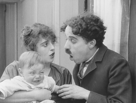 Mabel Normand with Charlie Chaplin