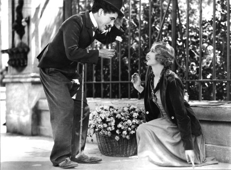 Charlie Chaplin and Virginia Cherrill in City Lights (1931)