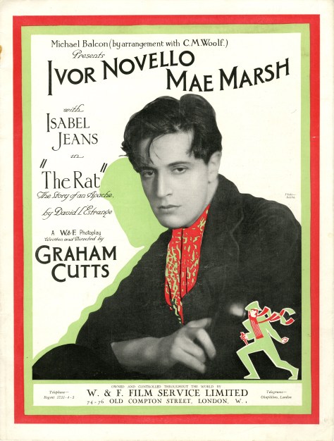 Poster for The Rat (1925) Courtesy of The Bill Douglas Cinema Museum, University of Exeter