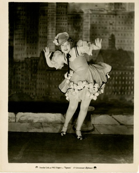 Dorothy Gish in Tiptoes (1927) Courtesy of The Bill Douglas Cinema Museum, University of Exeter
