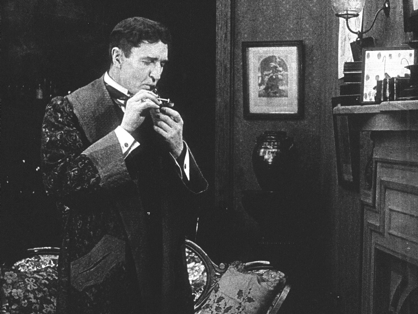William Gillette as Sherlock Holmes