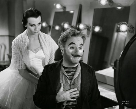 Claire Bloom and Charlie Chaplin in Limelight (1952)