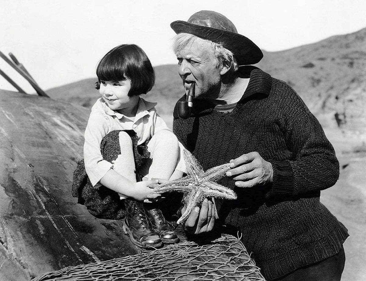 Baby Peggy and Hobart Bosworth in Captain January (1924)