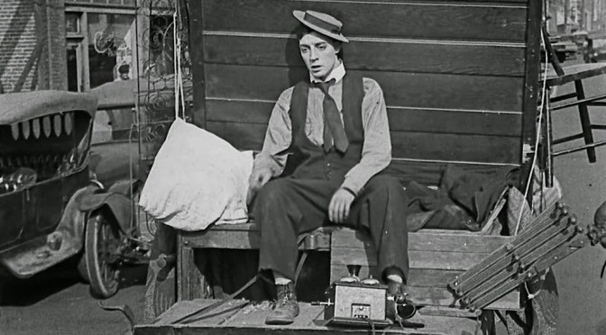 Hollywood history: Chaplin-Keaton-Lloyd Alley